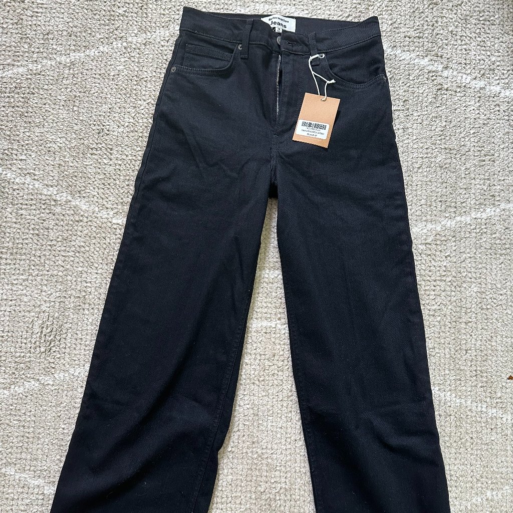 Reformation Emma High Rise Wide Leg Jeans